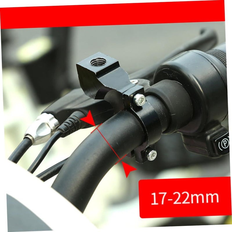Universal Aluminum Alloy Bicycle Rearview Mirror Handlebar Mount Cycling Safety Accessory - Image 5