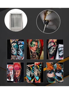 GMORO 10 Pcs Tattoo Professional Needle Equipment Disposable Tattoo Needle,1209RM Tattoo Cartridge Needles Lined Professional Tattoo Needles for Spinning Tattoo Pens  - Image 2