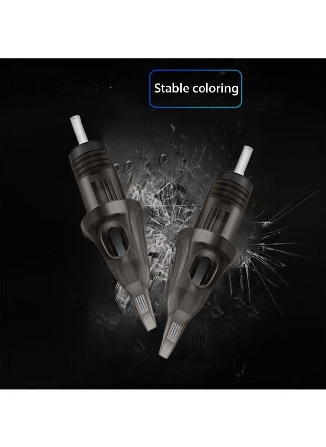 GMORO 10 Pcs Tattoo Professional Needle Equipment Disposable Tattoo Needle,1209RM Tattoo Cartridge Needles Lined Professional Tattoo Needles for Spinning Tattoo Pens  - Image 3