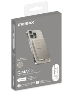 Momax Q.MAG X 5000mAh Wireless Magnetic Power Bank – USB-C PD Fast Charging, Up to 15W Output  - Image 2