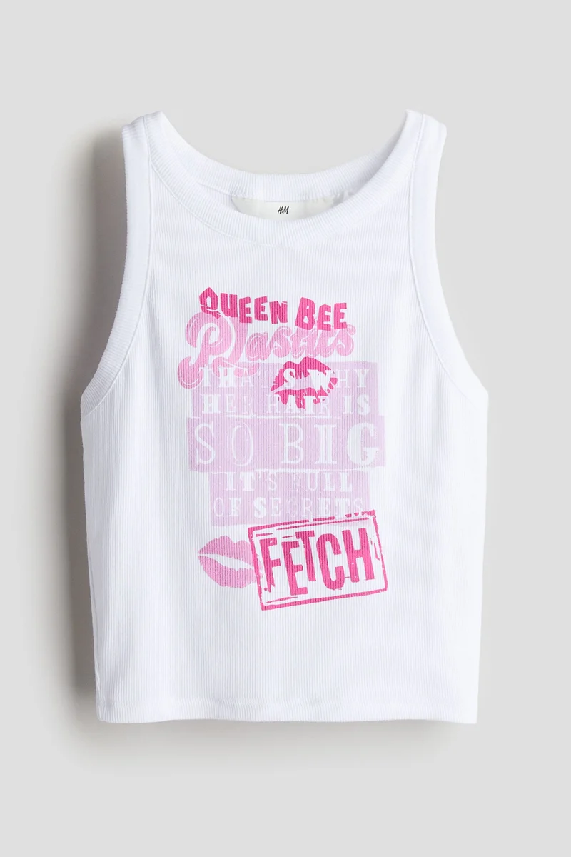H&M Ribbed Vest Top