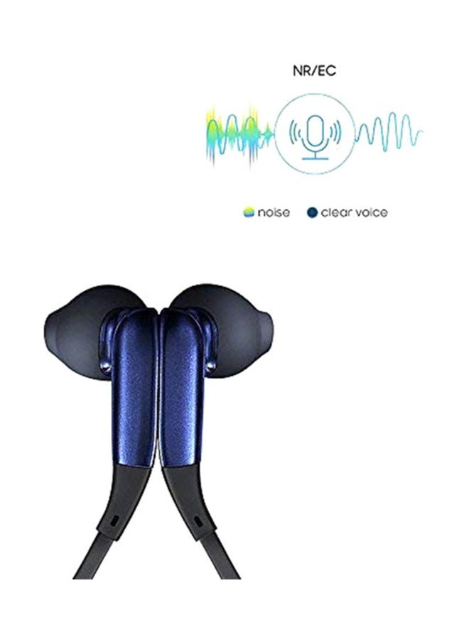 Generic - Level U Bluetooth In-Ear Headphones With Mic Blue/Black - Image 1