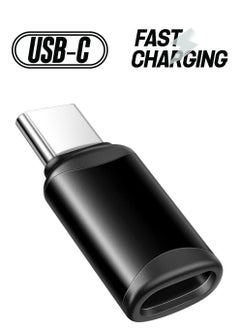USB C Male to Lightning Female Adapter for iPhone 15 Series and iPad Air, Compatible with Samsung, Supports Charging and Data Transfer, Type C Connector Cable