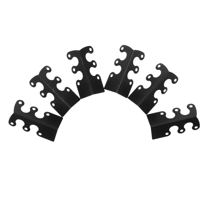 Vintage Metal Corner Protectors 6pcs Antique Style Edge Guards For Furniture Picture Frames Home Decor - Image 2