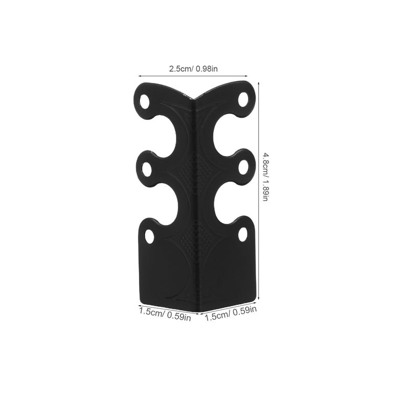 Vintage Metal Corner Protectors 6pcs Antique Style Edge Guards For Furniture Picture Frames Home Decor - Image 3