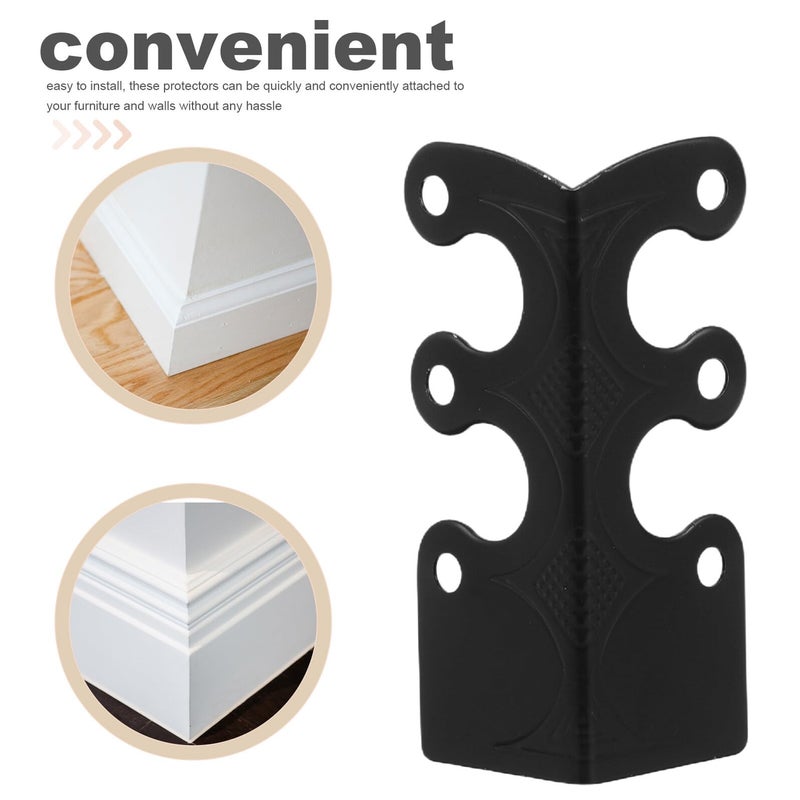 Vintage Metal Corner Protectors 6pcs Antique Style Edge Guards For Furniture Picture Frames Home Decor - Image 4