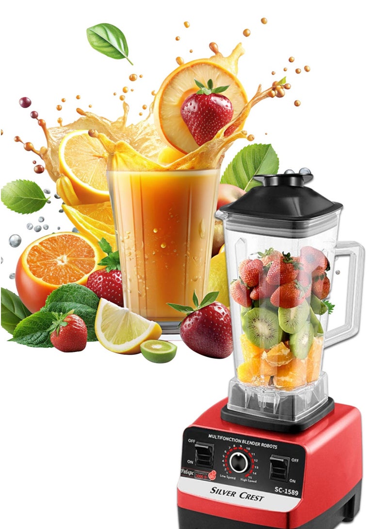 SilverCrest Electric Blender with Multi-functional Grain Grinder - Image 5