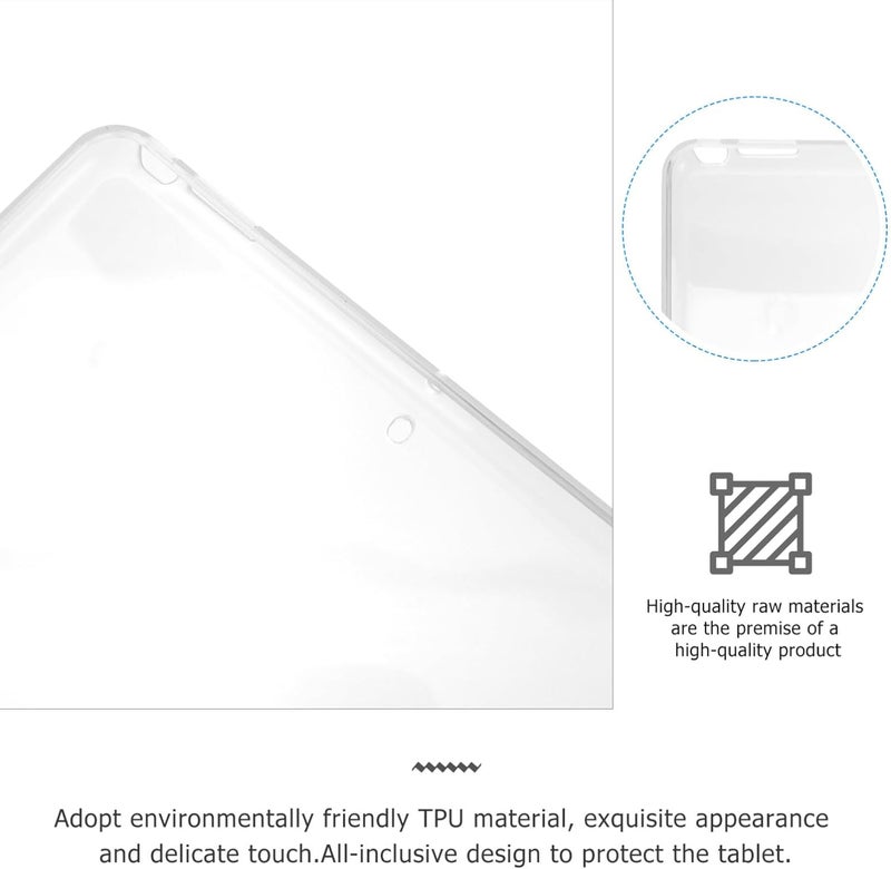 POPETPOP Shockproof TPU Tablet Case Cover Compatible with 10.2 Inch 2019/2020 Tablet, Full-Body Protective Shell for Travel and Daily Use - Image 3