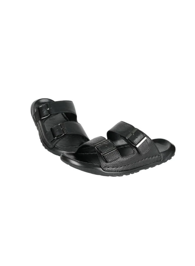 barjeel uno 008-3632 Barjeel Uno Mens Casual Sandals 23218-2 Black