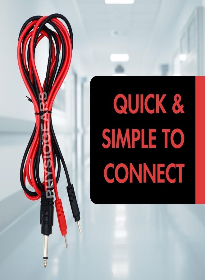 Physiogears Tens Sticky Wires for Physiotherapy Machines (Tens Sticky Wire, Pack of 20) - Image 5