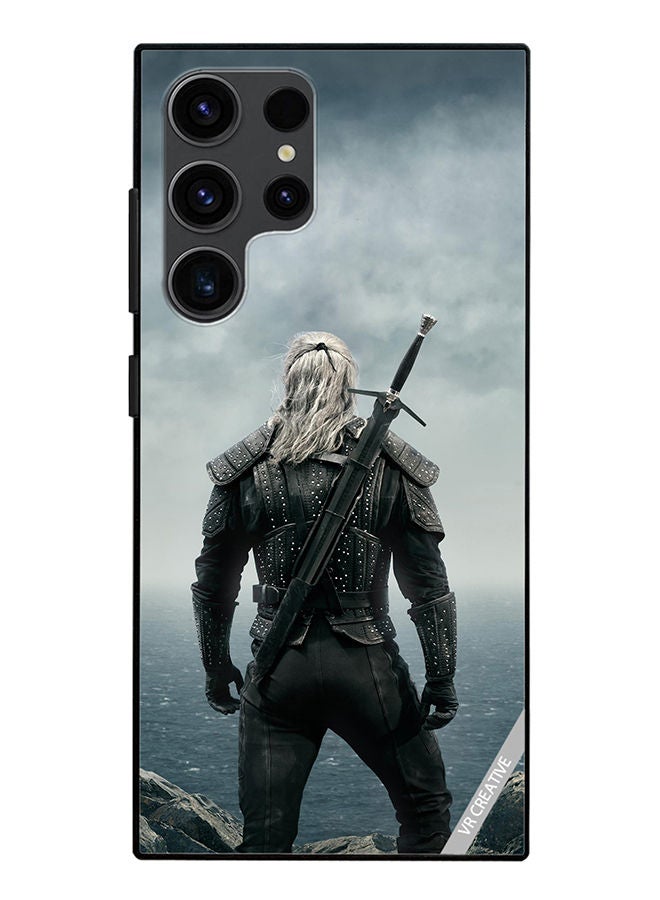 VR CREATIVE Protective Case Cover For Samsung Galaxy S23 Ultra 5G The Witcher Design Multicolour - Image 1