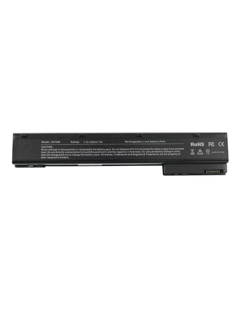 Reacon بطارية بديلة للكمبيوتر المحمول HP EliteBook 8560w 8570w 8760w 8770w 5200mAh/14.8V/6 خلايا - Image 3
