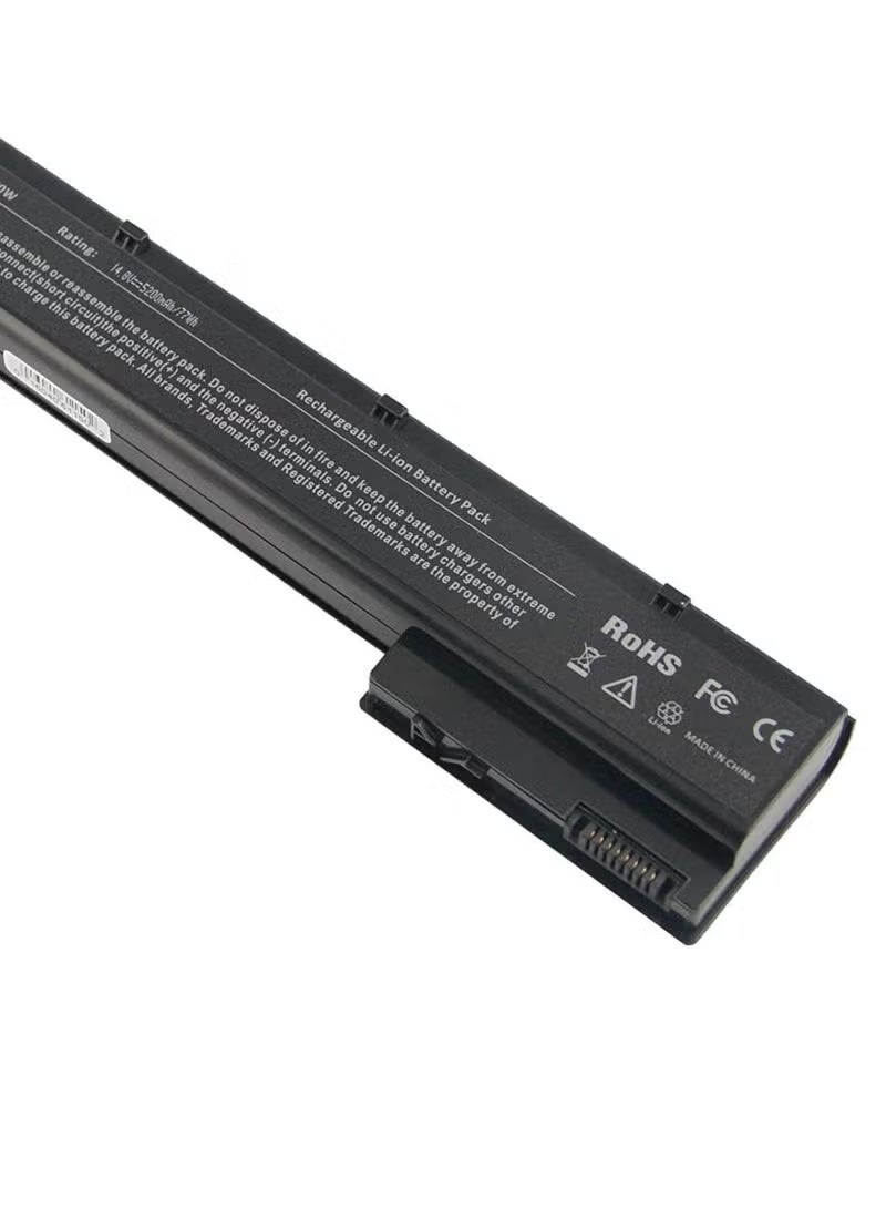 Reacon بطارية بديلة للكمبيوتر المحمول HP EliteBook 8560w 8570w 8760w 8770w 5200mAh/14.8V/6 خلايا - Image 4