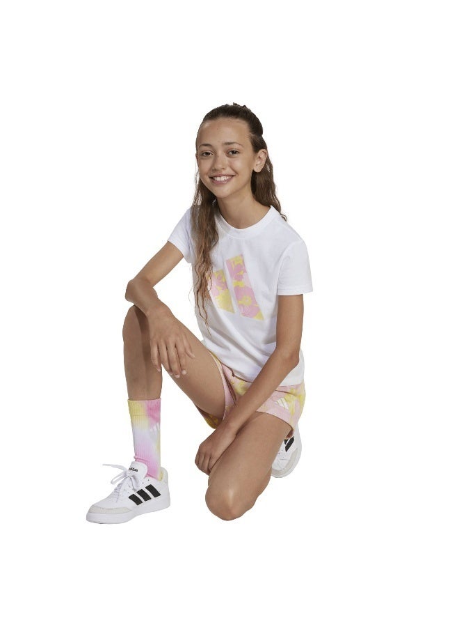 adidas Originals seasonal essentials flower juniors women t-shirt - Image 4