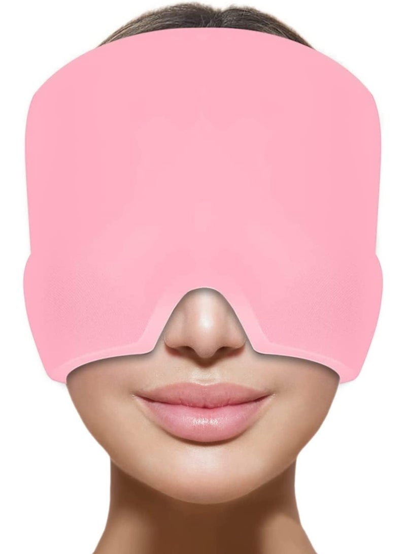 قبعة جل لتخفيف الصداع والصداع النصفي – استخدام ساخن أو بارد لتهدئة الألم بسرعة - Image 1