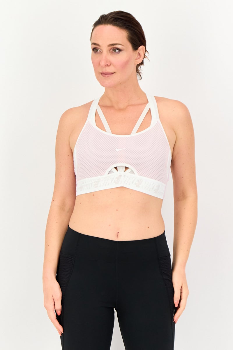 Nike Women Light-Support Padded Brand Logo Training Sports Bra, Multicolor - Image 1