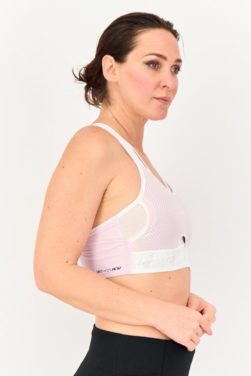 Nike Women Light-Support Padded Brand Logo Training Sports Bra, Multicolor - Image 2