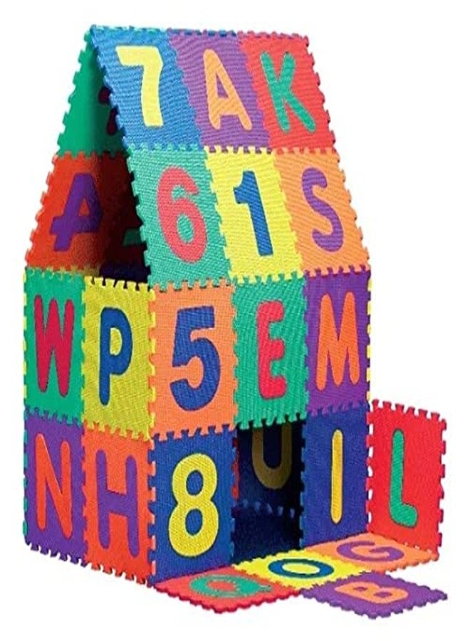 HIGHROOF® Eva Folding Play Mat for Baby Toys 36 pcs Alphabet 123 Learning Educational Kids Games 3+ Above Year Boys & Girls - Image 1