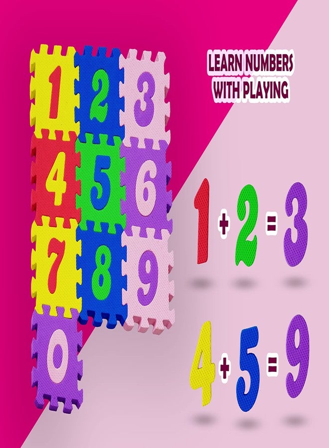HIGHROOF® Eva Folding Play Mat for Baby Toys 36 pcs Alphabet 123 Learning Educational Kids Games 3+ Above Year Boys & Girls - Image 4