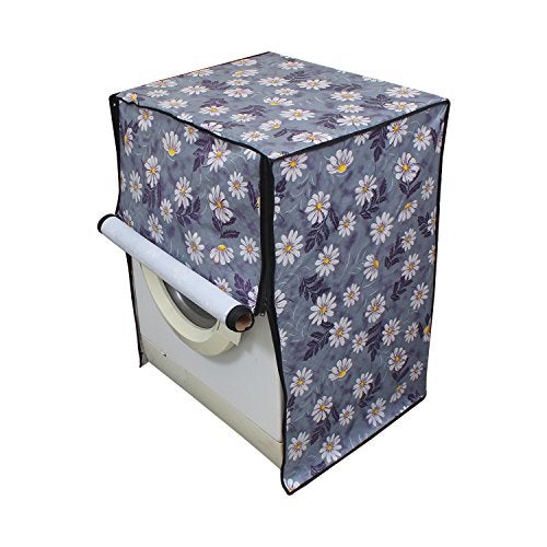 Lithara Waterproof Front Load Washing Machine Cover For 7 Kg, 7.2 Kg, 7.5 Kg, 8 Kg (Design_10) - Image 3