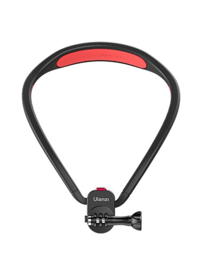 ULANZI Go Quick II Magnetic Neck Holder Mount – Hands-Free Chest-Level POV Camera Mount for GoPro, DJI, Insta360 & Action Cameras – Strong Magnetic Base & Comfortable Strap - Image 1