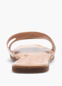 Celeste Womens Textured Slip-On Slide Sandals  - Image 5