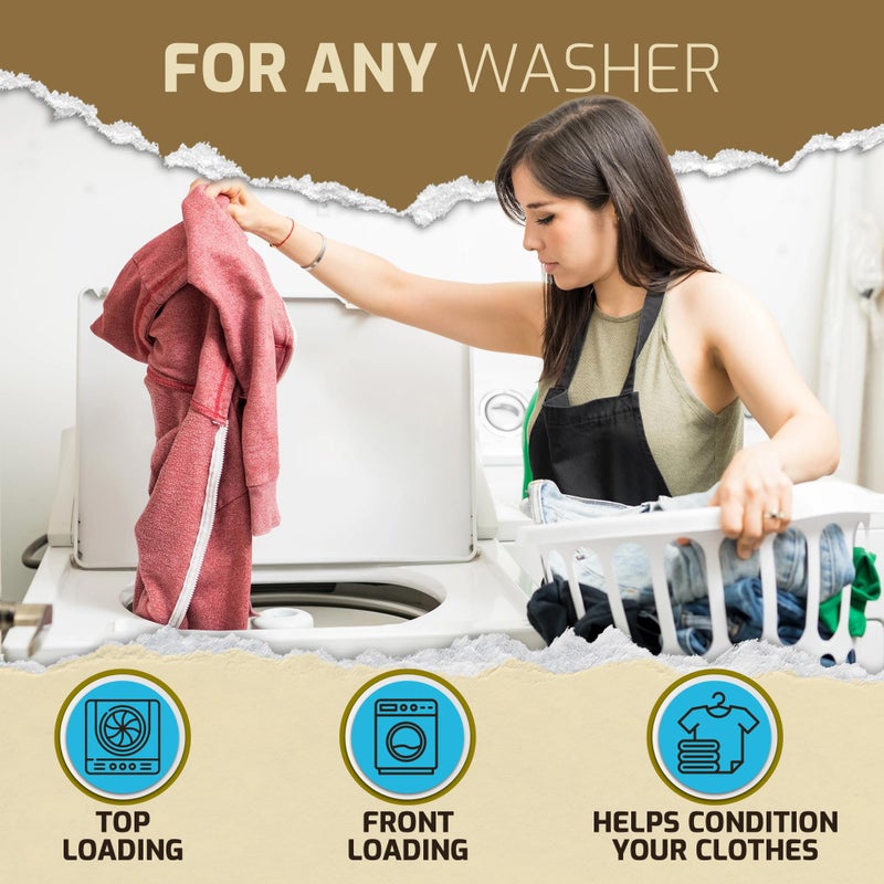 RAW BASICS Scent Boosters for Washer, Fresh Aroma - Bulk Laundry Booster Beads and Fabric Smell Deodorizer - In Wash Odor Eliminator Pods for Fresh Scented Clothes - Image 5