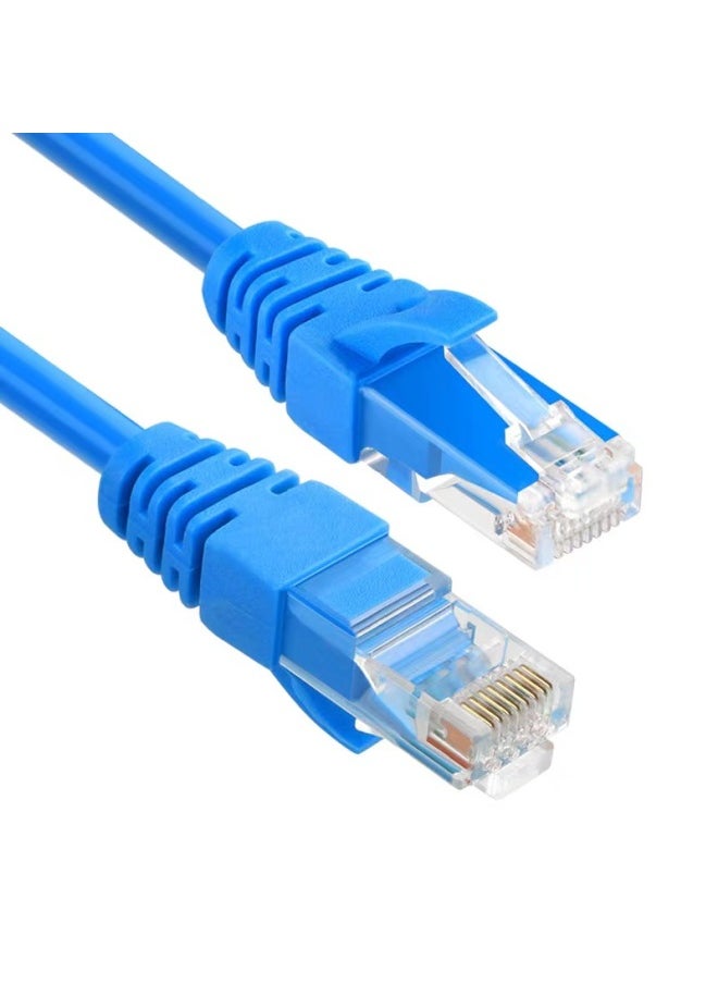 ماركة غير محددة - كابل توصيل الكمبيوتر Ultra-cat6 بسرعة 1000 ميجابايت في الثانية بطول 1 متر، كابل شبكة نهائي من ست فئات، اتصال مراقبة خط الشبكة - اللون: أسود، طول الخط: 1 متر - Image 1
