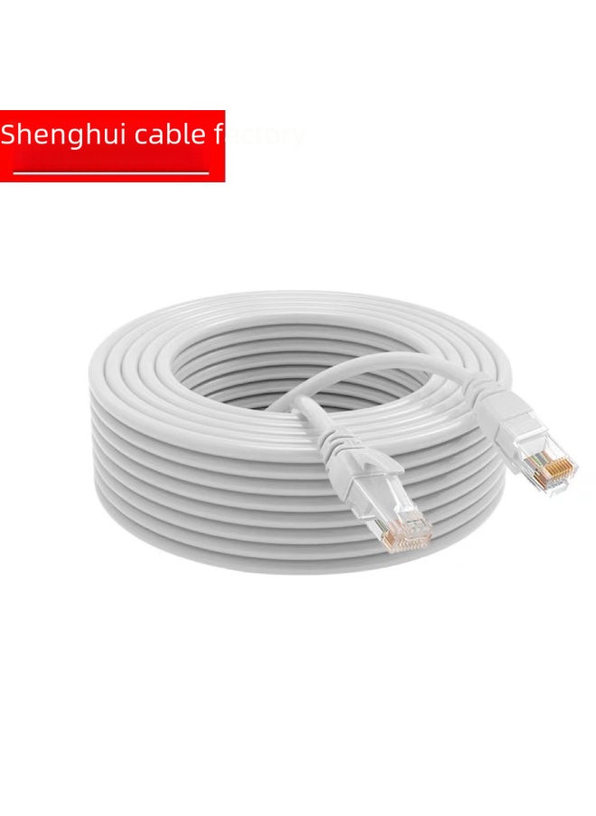 ماركة غير محددة - كابل توصيل الكمبيوتر Ultra-cat6 بسرعة 1000 ميجابايت في الثانية بطول 1 متر، كابل شبكة نهائي من ست فئات، اتصال مراقبة خط الشبكة - اللون: أسود، طول الخط: 1 متر - Image 1