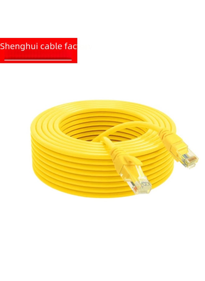 ماركة غير محددة - كابل توصيل الكمبيوتر Ultra-cat6 بسرعة 1000 ميجابايت في الثانية بطول 1 متر، كابل شبكة نهائي من ست فئات، اتصال مراقبة خط الشبكة - اللون: أسود، طول الخط: 1 متر - Image 1