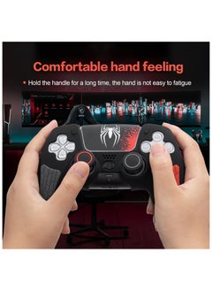 Anmi Non Slip Silicone ps5 controller cover With Thumb Grip Cap, Joystick Protector And Cover Sticker  - Image 5