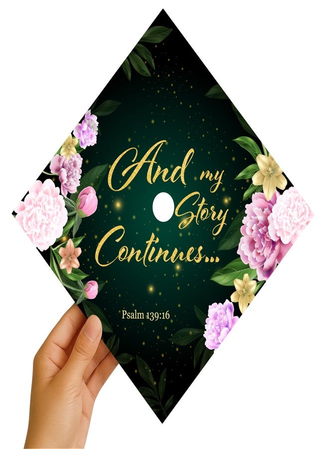 ADVANSYNC And My Story Continues Graduation Cap Topper - Image 4