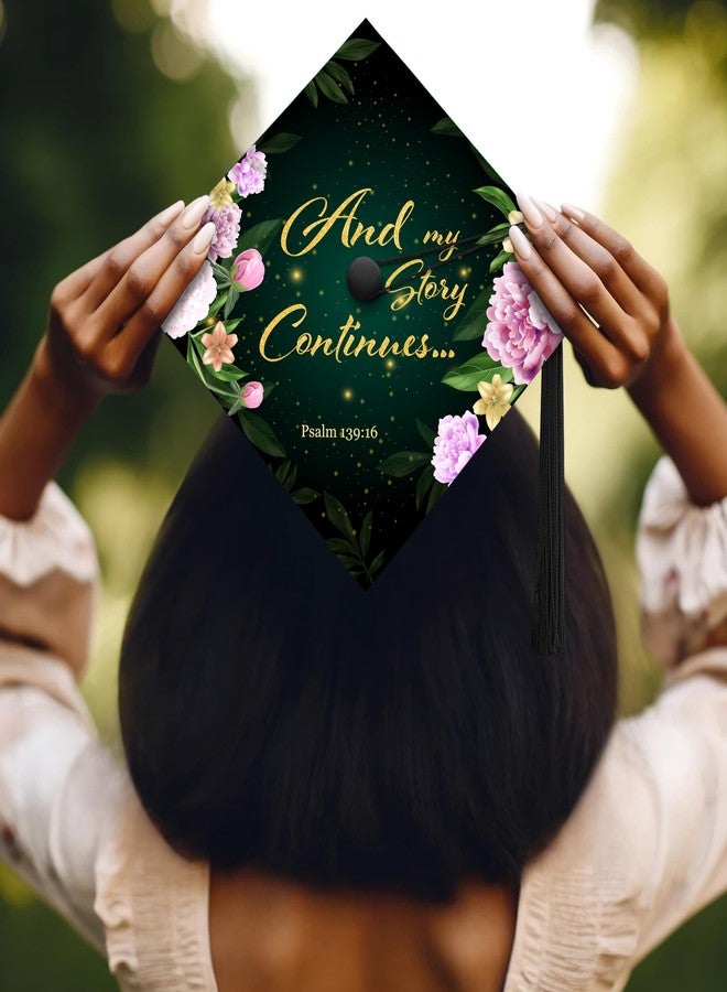 ADVANSYNC And My Story Continues Graduation Cap Topper - Image 2