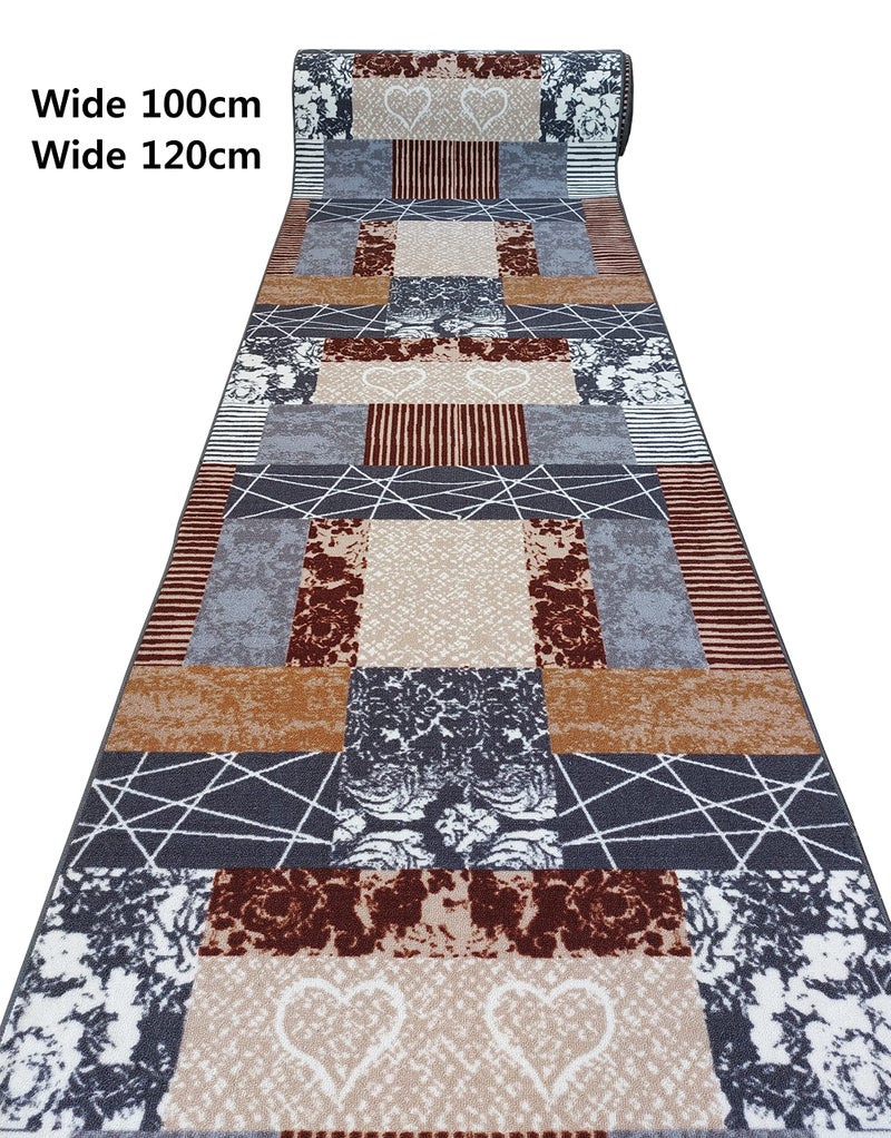 Mac Carpet Modern Style Machine Woven Corridors Rug Wide (57cm, 67cm, 80cm, 100cm, 120cm) (100cm, 260) - Image 5