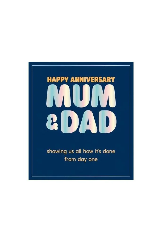 بيجمينت Happy Anniversary Mum & Dad Greeting Card