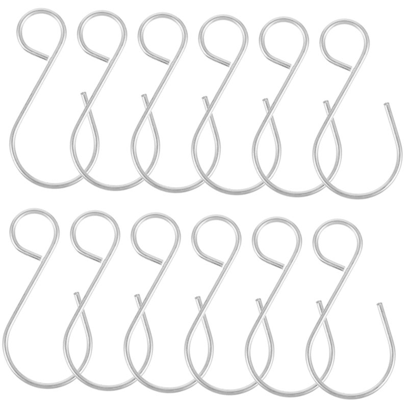 100Pcs Black S Shaped Car Seat Cover Installation Hooks For Automotive Seat Pad - Image 2
