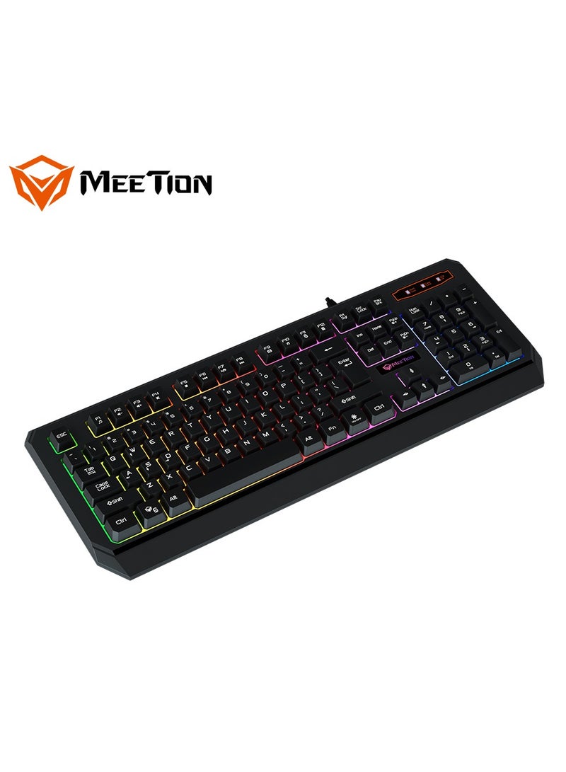 Meetion K9320 Waterproof Backlit RGB Gaming Keyboard  with 19 Anti-Ghosting Keys Best For Office and Gaming Use - Image 4