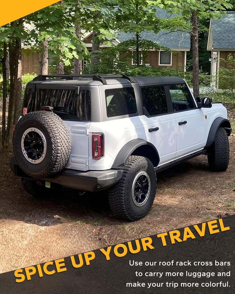 Broaddict Half Roof Rack for 2021-2024 Ford Bronco 4-Door Hardtop - Image 4