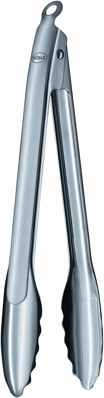 Rösle Stainless Steel 12-inch Lock and Release Tongs (12916) - Image 2