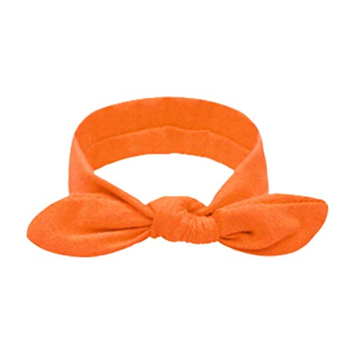 DRESHOW 8 Pack Bow Headbands for Women Girls Elastic Headwraps Knotted Headband Rabbit Ears Turban Non-Slip Sport Cute Hair Accessories - Image 4