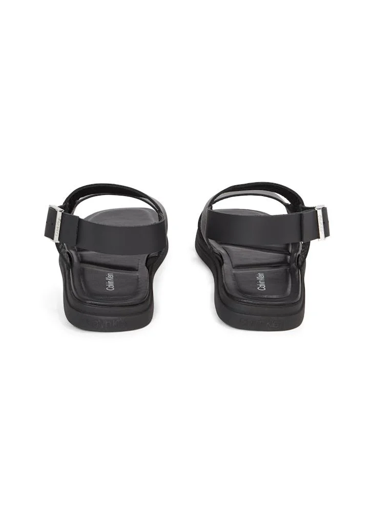 CALVIN KLEIN BACK STRAP SANDALS WITH BUCKLE