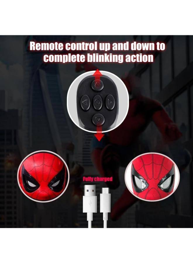 Electric Spider Superhero Mask With Remote Control Ring - Image 3