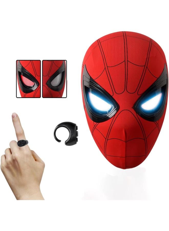 Electric Spider Superhero Mask With Remote Control Ring - Image 1