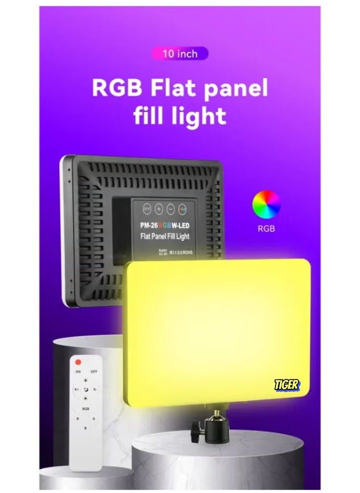TIGER Spotlight for Photography RGB PM-26, Adjustable Color Modes, 36W High-Output LED, Professional Lighting for Portraits, Product Photography, and Video Content Creation – Portable, Durable, and Easy to Use for Studio and On-the-Go Shoots - Image 2
