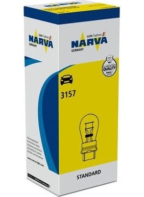Philips Narva Bulb 12V 27/7W 1016 Socket Bottomless 3157  - Image 1