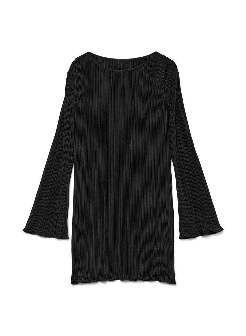 Vmsalma Ls O-Neck Short Dress Vma