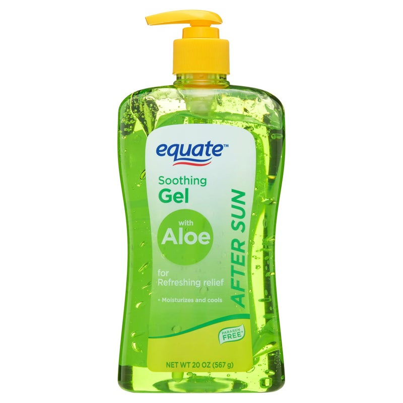 Equate Aloe Vera Aftersun Gel, 20 oz - Image 1