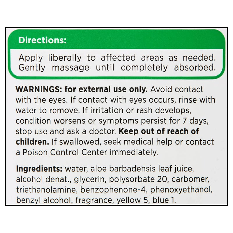 Equate Aloe Vera Aftersun Gel, 20 oz - Image 3