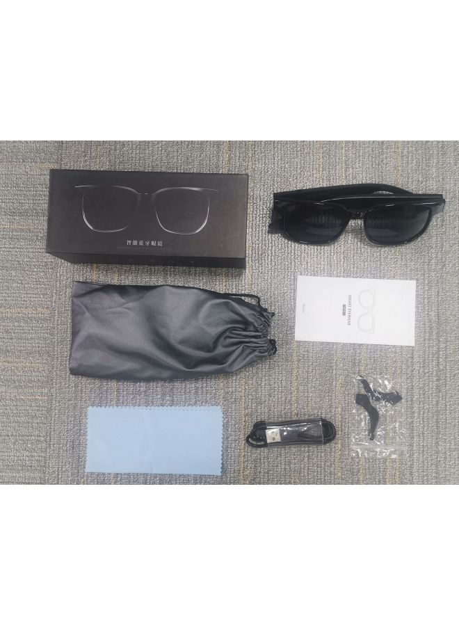 Direct Supply Fashion Sunglasses Smart Bluetooth Glasses Listen To Music Voice Driving Outdoor Multi-scene-Color:Black - Image 5