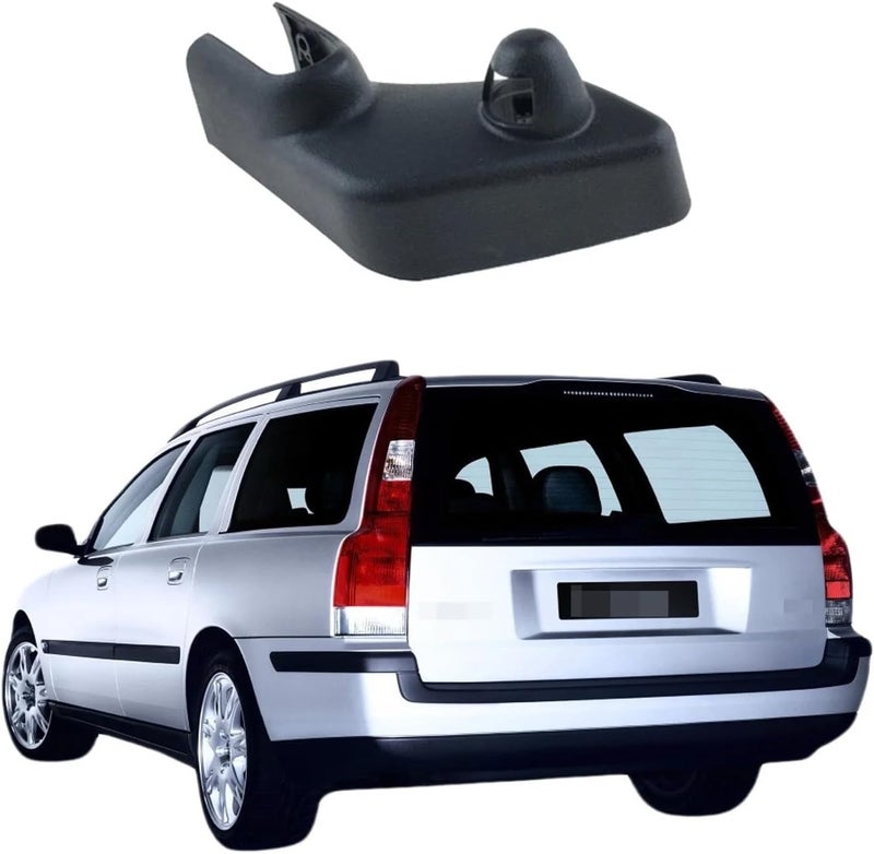 QASULER Rear Wiper Arm Nut Cover for Volvo V70 - Image 4